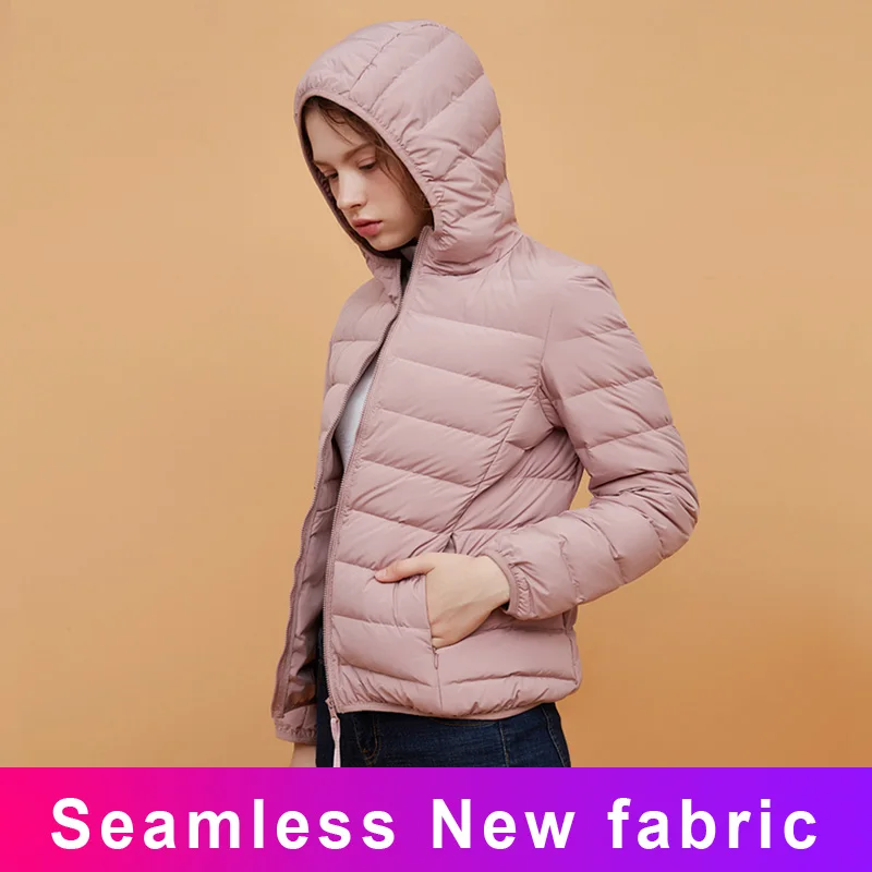 Winter Women Ultralight Thin Down Jacket Hooded Jackets Warm Coat Parka Lightweight Padded Jackets Women's Jackets Spring 2021
Winter Women Ultralight Thin Down Jacket Hooded Jackets Warm Coat Parka Lightweight Padded Jackets Women's Jackets Spring 2021