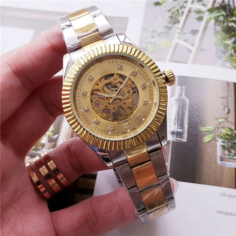 Foreign Trade Net fashion trend fully automatic mechanical men's watch
Foreign Trade Net fashion trend fully automatic mechanical men's watch