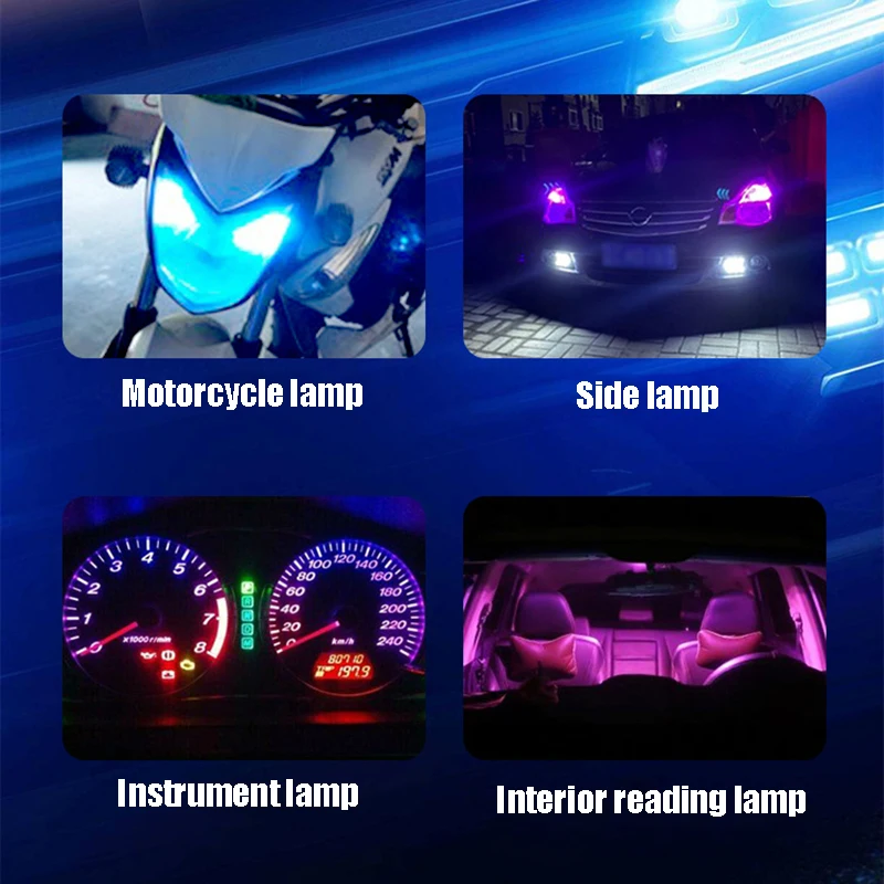 T10 W5W/194 White Blue red lamps for car license plate interior reading Light honda toyota bmw aodi Universal motorcycle lights
T10 W5W/194 White Blue red lamps for car license plate interior reading Light honda toyota bmw aodi Universal motorcycle lights