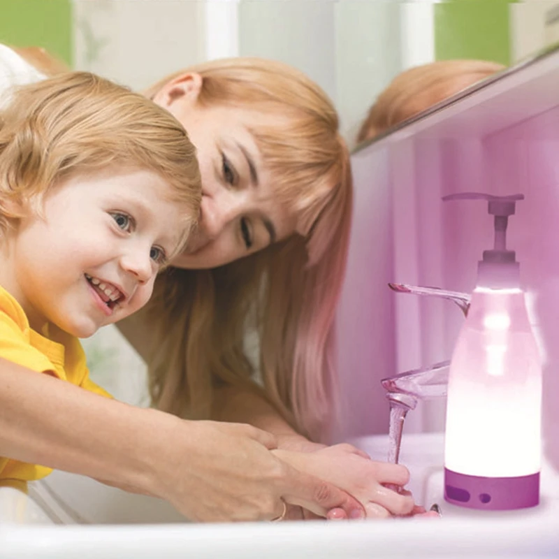 Soap Brite Led Glowing Liquid Soap Bottle Dispenser Sensor Soap Dispenser Night Light Portable Soap Dispenser
Soap Brite Led Glowing Liquid Soap Bottle Dispenser Sensor Soap Dispenser Night Light Portable Soap Dispenser
