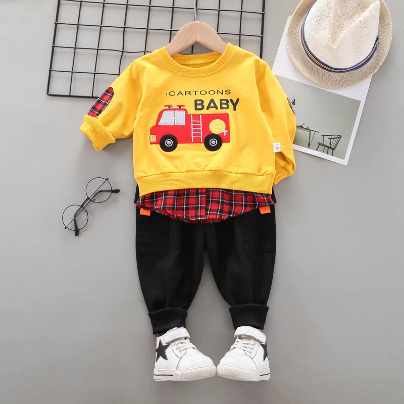 Autumn Winter Baby Children Clothes Kids Boy Girls Cartoon Long Sleeve T-shirt Pants 2pcs/sets Toddler Fashion Cotton Suit Sets
Autumn Winter Baby Children Clothes Kids Boy Girls Cartoon Long Sleeve T-shirt Pants 2pcs/sets Toddler Fashion Cotton Suit Sets