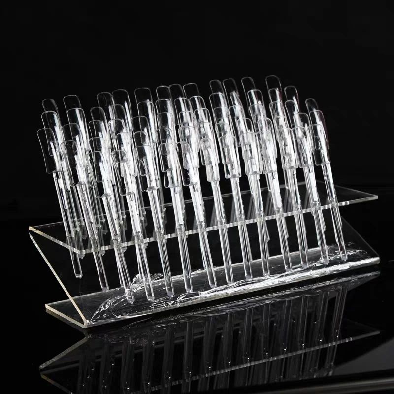 32 / 64 Tips Pop Sticks Nail Art Clear Tips Display Stand Rack Nail Polish Practice Training Tool Nail Art Tips Color Swatches
32 / 64 Tips Pop Sticks Nail Art Clear Tips Display Stand Rack Nail Polish Practice Training Tool Nail Art Tips Color Swatches