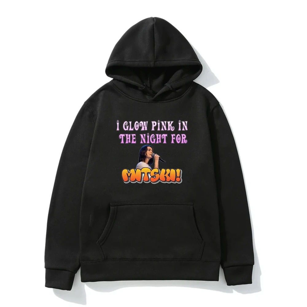 Mitski I Glow Pink In The Night for Hoodie Men Women Hip Hop Rap Fashion Hooded Sweatshirt Street Loose Fleece Pullover Hoodies
Mitski I Glow Pink In The Night for Hoodie Men Women Hip Hop Rap Fashion Hooded Sweatshirt Street Loose Fleece Pullover Hoodies