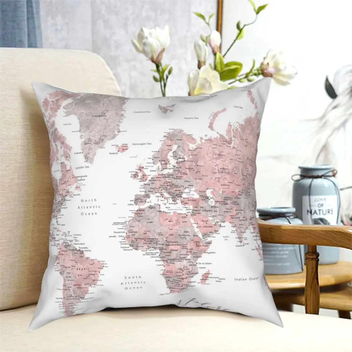 Чехол для подушки с принтом на молнии, 18 дюймов
Чехол для подушки с принтом на молнии, 18 дюймов