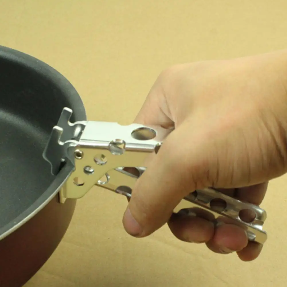Pot Gripper Aluminum Alloy Portable Pot Bowl Clamp Anti-scald Cooking Supplies For Outdoor Camping Picnic Barbecue Cookware 
Pot Gripper Aluminum Alloy Portable Pot Bowl Clamp Anti-scald Cooking Supplies For Outdoor Camping Picnic Barbecue Cookware