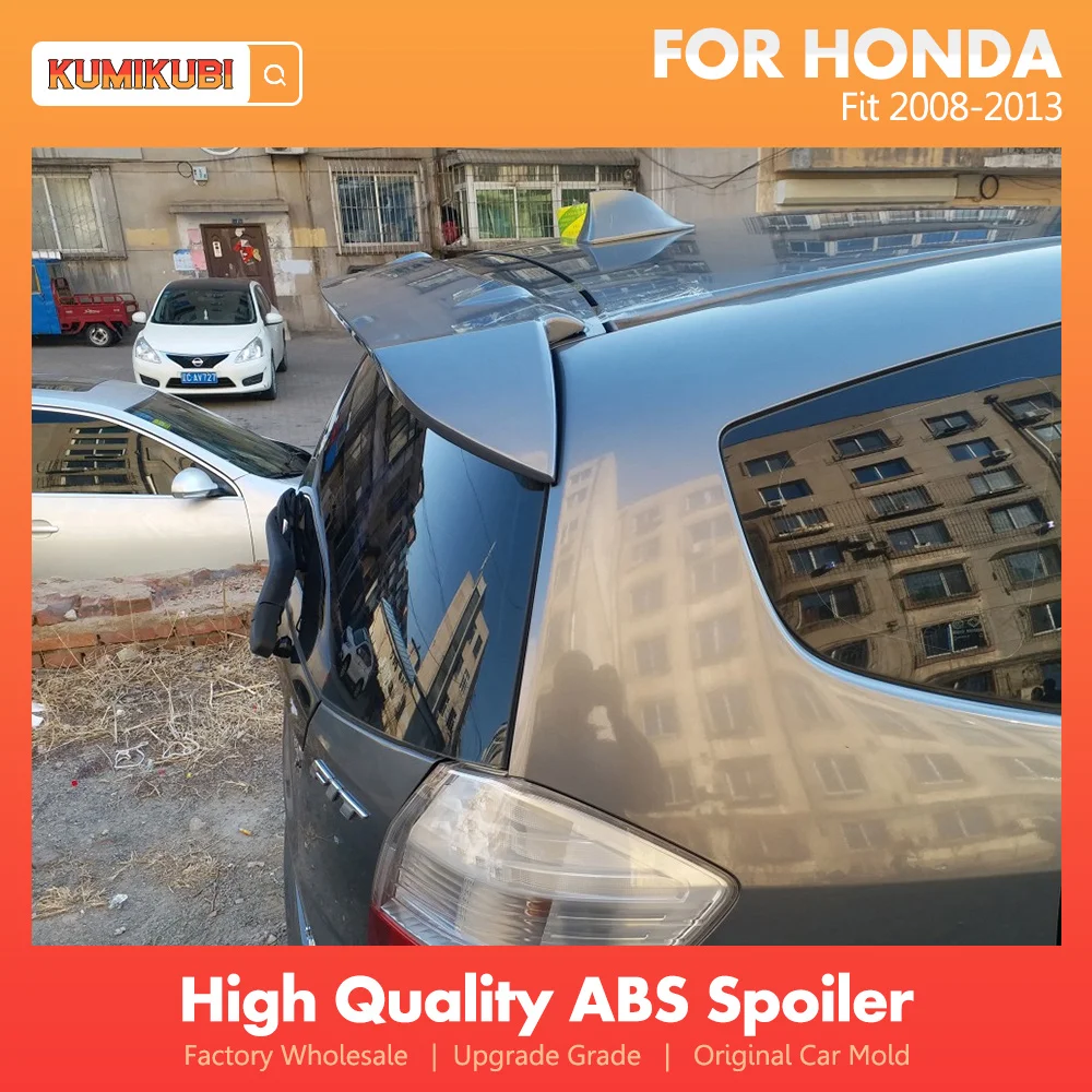 Черный спойлер для Honda Fit Jazz 2008 2009 2010 2011 2012 2013 из АБС-пластика, задний спойлер на крышу багажника, украшение крыла, Стайлинг автомобиля
Черный спойлер для Honda Fit Jazz 2008 2009 2010 2011 2012 2013 из АБС-пластика, задний спойлер на крышу багажника, украшение крыла, Стайлинг автомобиля