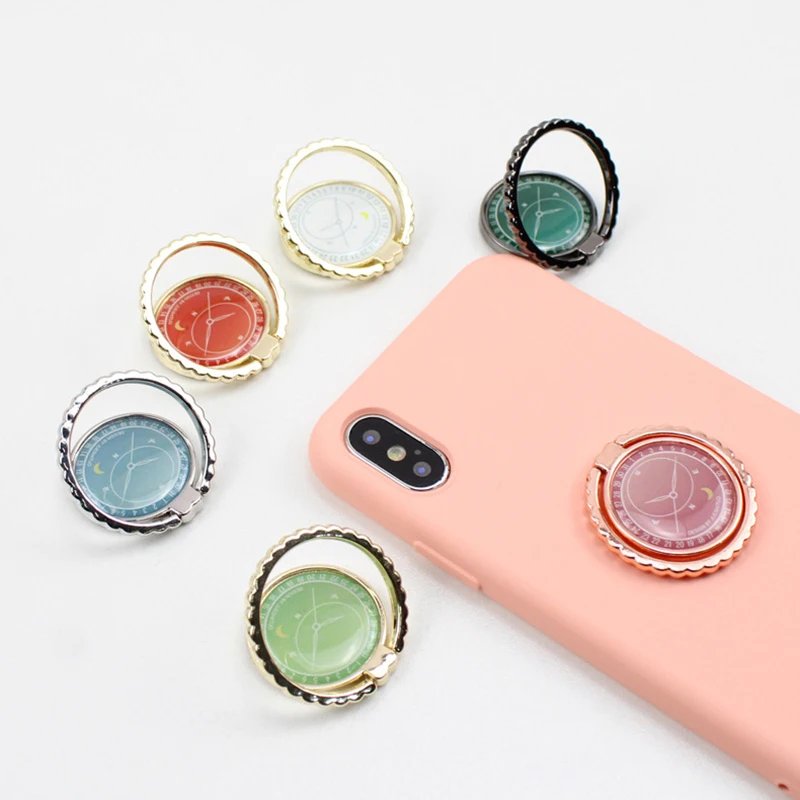 Metal Clock Pattern Mobile Phone Ring Holder Magnetic Car Bracket Tablet Stent Watch Pattern Support Phone Stand for iphone XS
Metal Clock Pattern Mobile Phone Ring Holder Magnetic Car Bracket Tablet Stent Watch Pattern Support Phone Stand for iphone XS