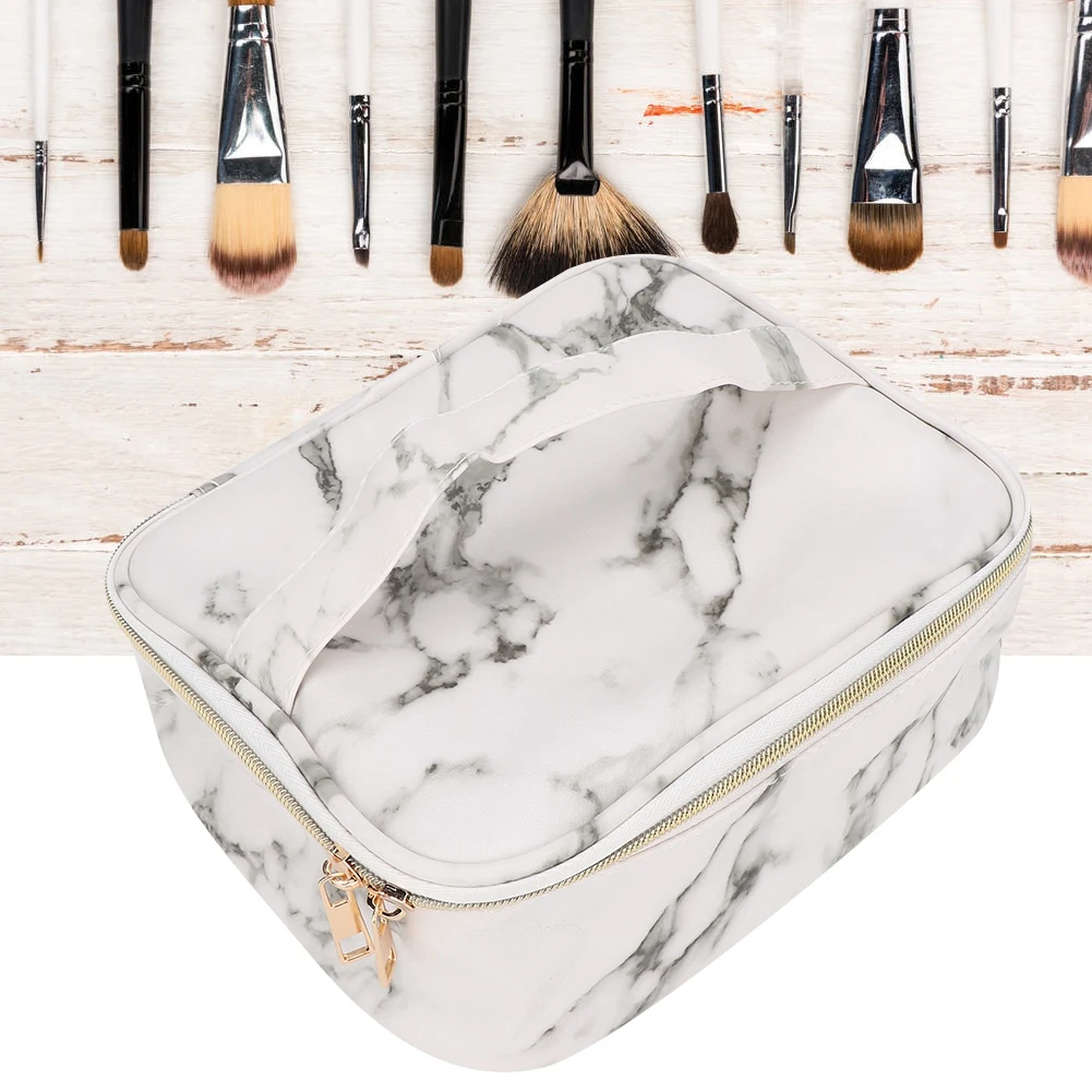 Marbled Cosmetic Multifunctional Bag Portable Travel Washing Bag PU Leather Durable , Easy to Clean Fashionable Zipper Seal
Marbled Cosmetic Multifunctional Bag Portable Travel Washing Bag PU Leather Durable , Easy to Clean Fashionable Zipper Seal