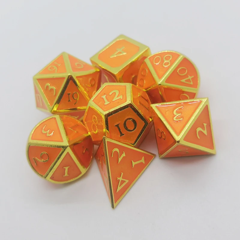 7 шт./компл. металлические игральные кости DND для ролевых игр MTG dungeon, настольная игра развлекательные Кубики set
7 шт./компл. металлические игральные кости DND для ролевых игр MTG dungeon, настольная игра развлекательные Кубики set