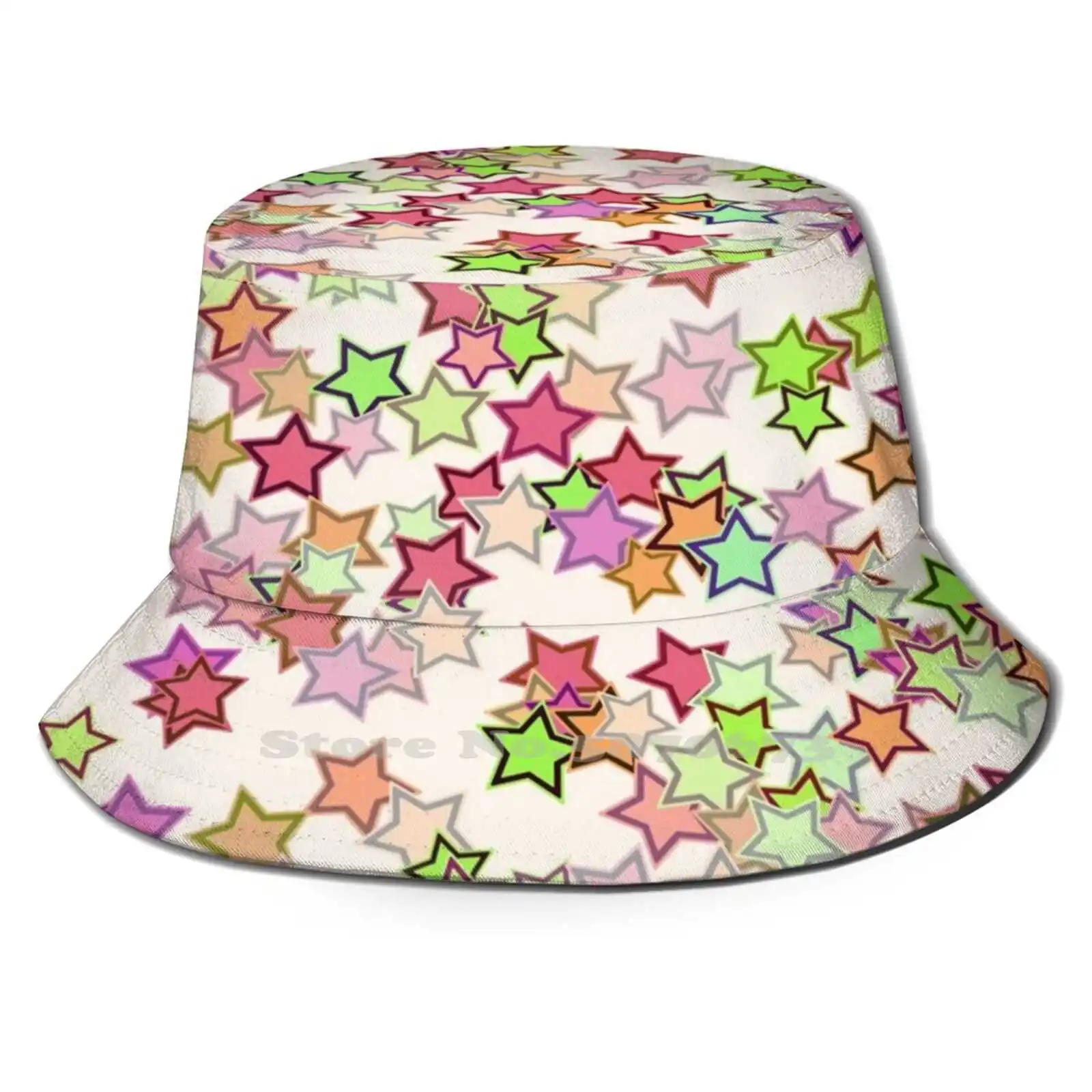 

Stars Unisex Fisherman Hats Bucket Hats Abstract Baby Background Banner Beautiful Birthday Celebration Chaotic Christmas Color