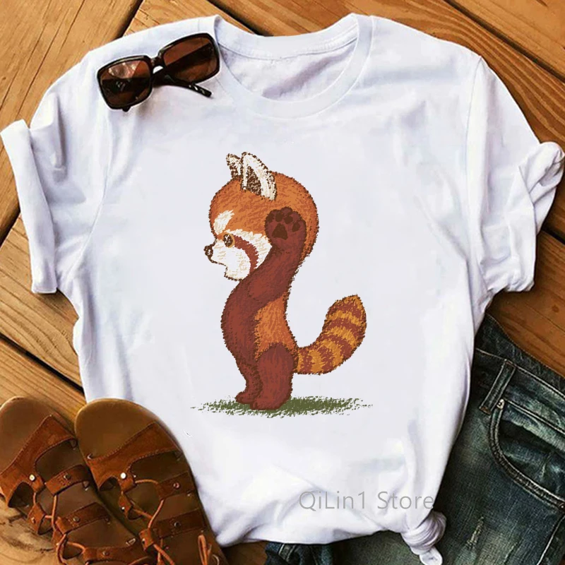 90s Cute Short Sleeve Print Clothes Lady Tees Tops Fox Animal Cartoon T Shirt Womens T-Shirt Female Graphic Summer
90s Cute Short Sleeve Print Clothes Lady Tees Tops Fox Animal Cartoon T Shirt Womens T-Shirt Female Graphic Summer
