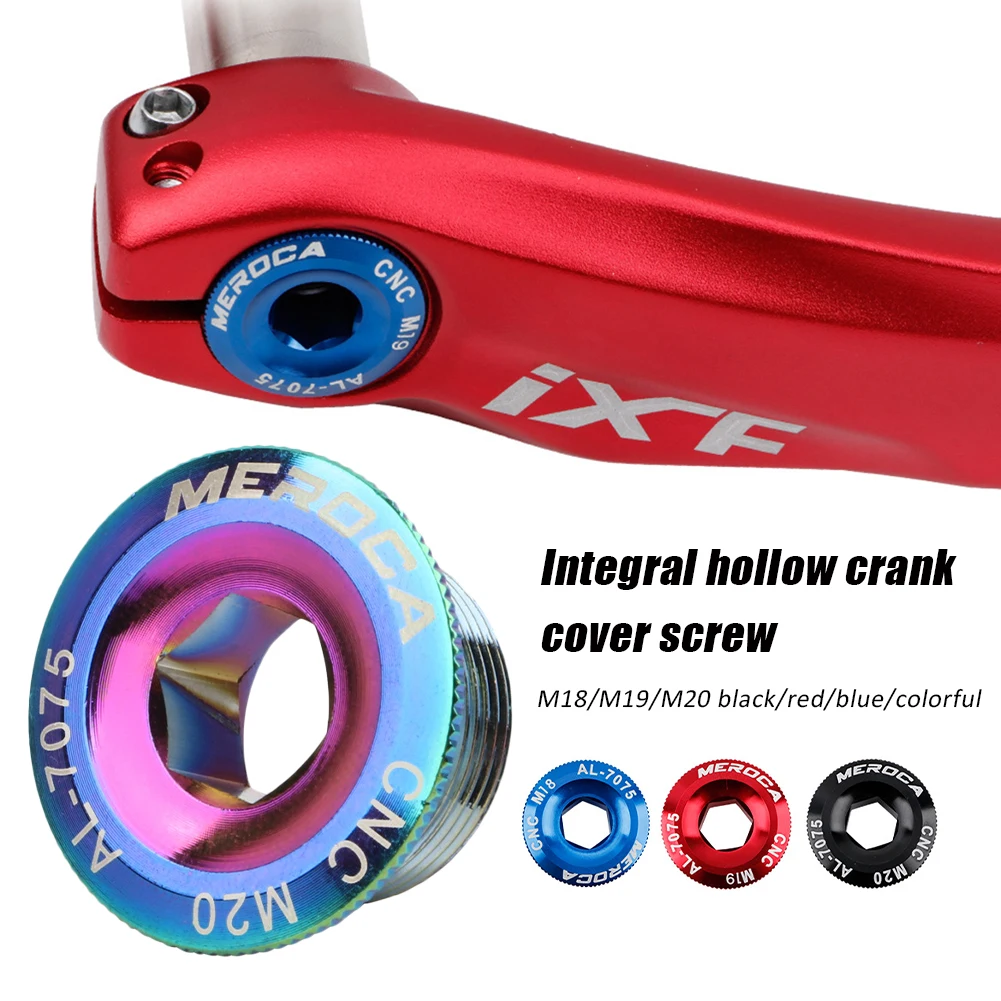 MTB Alloy CNC Crank Screw Bike Bicycle Crank Arm Fixing Bolt Crankset Nut M18/M19/M20 Cover Cap For SLX XT XTR Chainrings Parts
MTB Alloy CNC Crank Screw Bike Bicycle Crank Arm Fixing Bolt Crankset Nut M18/M19/M20 Cover Cap For SLX XT XTR Chainrings Parts
