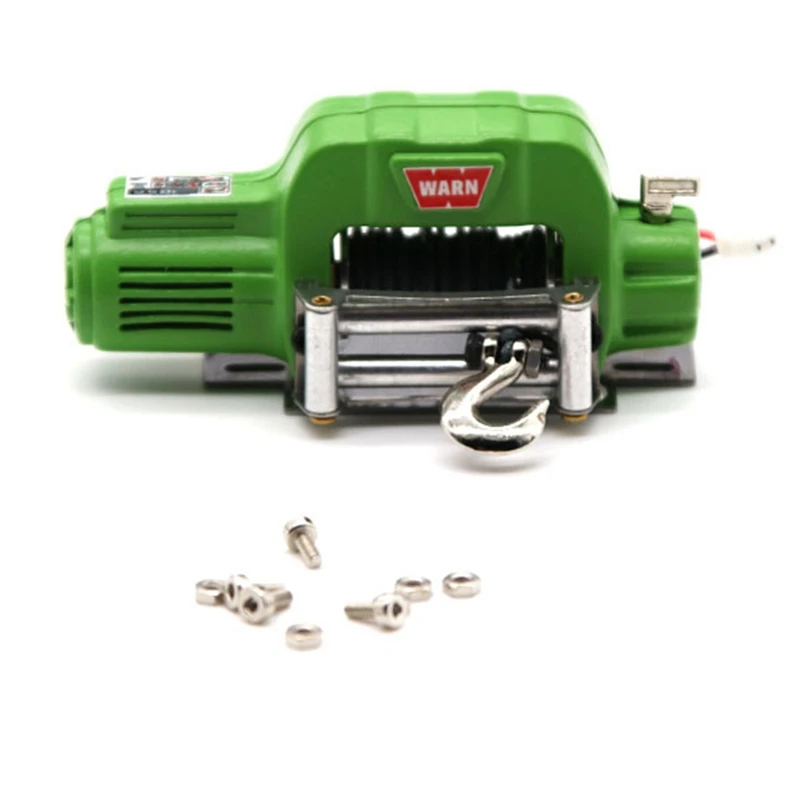 1/10 Rc Car Wireless Control Metal Electric Winch for Toy Car TRAXXAS-TRX4 TRX6 TRX-4 SCX10 II 90046 TF2 CC01 D90 Parts
1/10 Rc Car Wireless Control Metal Electric Winch for Toy Car TRAXXAS-TRX4 TRX6 TRX-4 SCX10 II 90046 TF2 CC01 D90 Parts