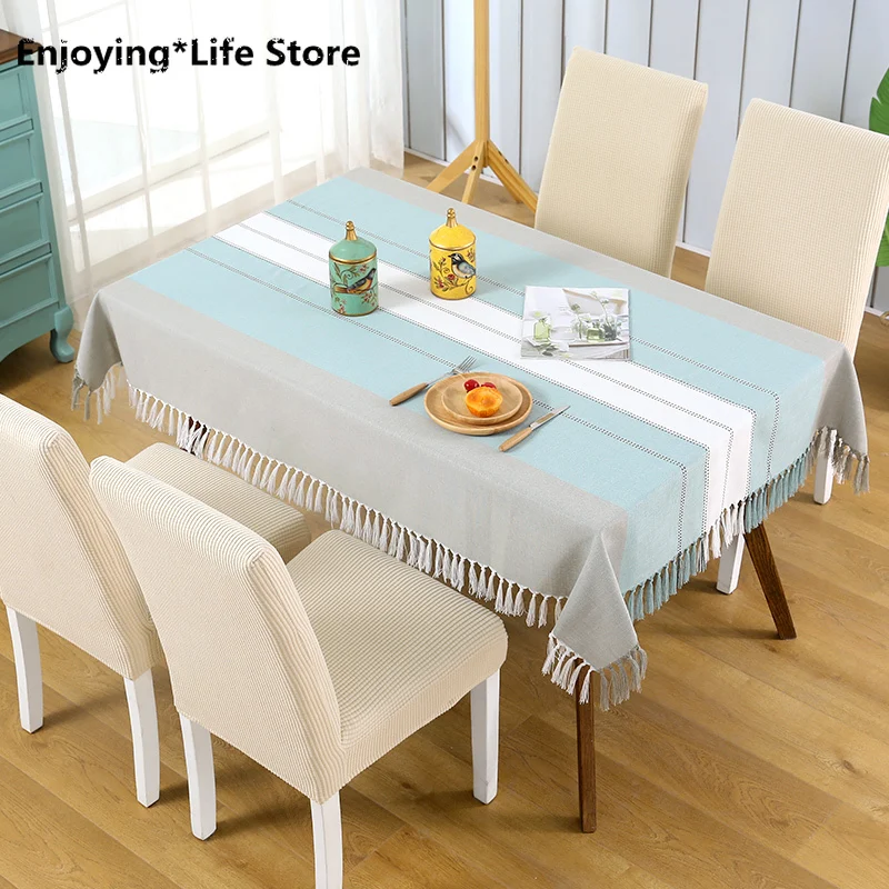 Nordic Table Cover Cotton Linen Tablecloth,suitable for Wedding Hotel Tablecloths,rectangular Table Covers and Tassel Home Decor
Nordic Table Cover Cotton Linen Tablecloth,suitable for Wedding Hotel Tablecloths,rectangular Table Covers and Tassel Home Decor