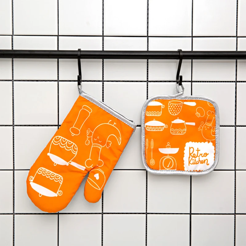 Cute Oven Mitts Heat Resistant Microwave Oven Glove Cotton Linen Baking BBQ Potholders Non-Slip Oven Mitts Kitchen Cooking Tools
Cute Oven Mitts Heat Resistant Microwave Oven Glove Cotton Linen Baking BBQ Potholders Non-Slip Oven Mitts Kitchen Cooking Tools