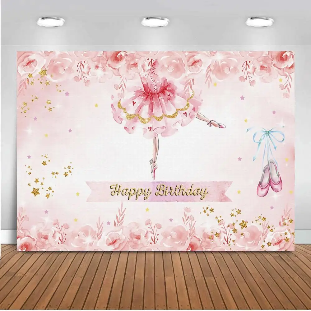 Name Customize Dance Girl Princess Pink Backdrop Photography Floral Flowers Birthday Prom Party Background For Photo Decor
Name Customize Dance Girl Princess Pink Backdrop Photography Floral Flowers Birthday Prom Party Background For Photo Decor