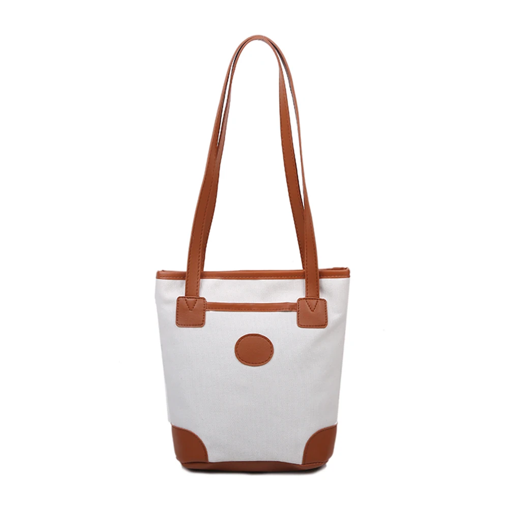 Women Hit Color Shoulder Bag Lady Commuter Satchels Large Capacity Canvas Totes Fashion Exquisite Shopping Bag
Women Hit Color Shoulder Bag Lady Commuter Satchels Large Capacity Canvas Totes Fashion Exquisite Shopping Bag