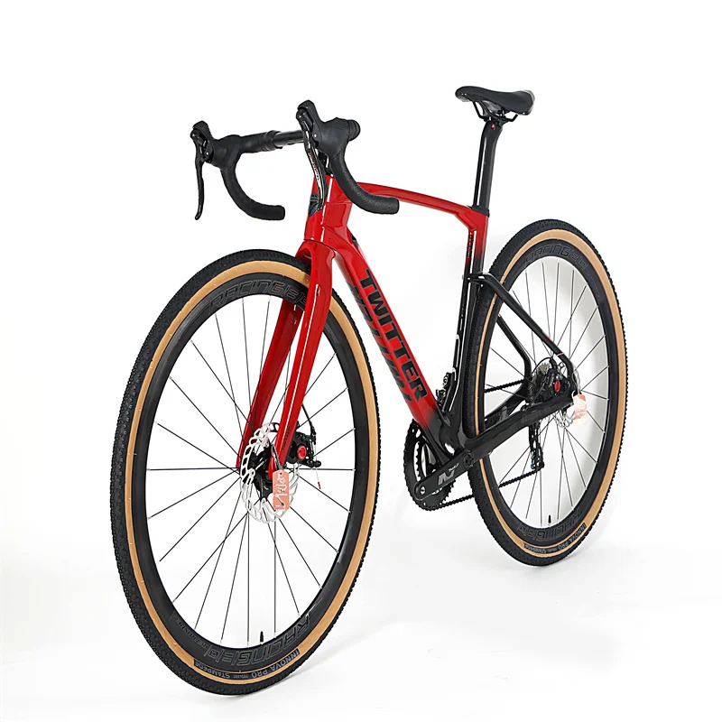 TWITTERbycicle Gravel V2 RS-24Speed Carbon Fiber Road Bike Hydraulic Disc Brake Off-road racing carbon bike bicycles for women
TWITTERbycicle Gravel V2 RS-24Speed Carbon Fiber Road Bike Hydraulic Disc Brake Off-road racing carbon bike bicycles for women