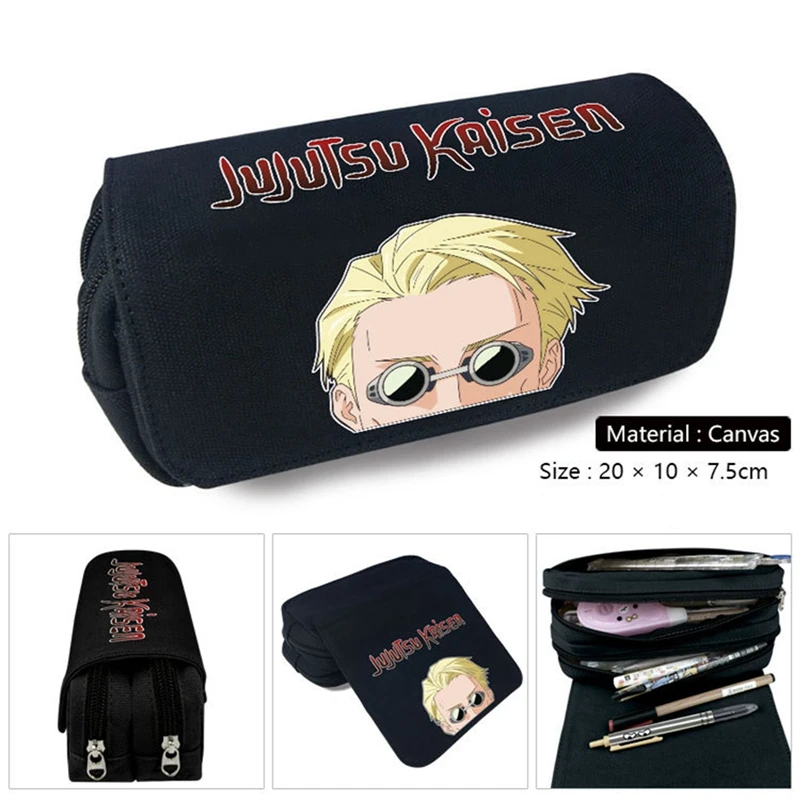 Functionary Jujutsu Kaisen Pencil Case Kids Boys Cartoon Pen Bag Students Pencil Box Stationery Storage Bag Girls Cosmetic Case
Functionary Jujutsu Kaisen Pencil Case Kids Boys Cartoon Pen Bag Students Pencil Box Stationery Storage Bag Girls Cosmetic Case