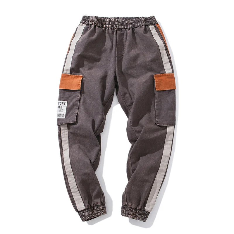 Cargo Pants Men Vintage Hip hop Streetwear Patchwork Joggers Harem Pocket Elastic Waist Loose Cuffed Ankle length Trousers Male
Cargo Pants Men Vintage Hip hop Streetwear Patchwork Joggers Harem Pocket Elastic Waist Loose Cuffed Ankle length Trousers Male