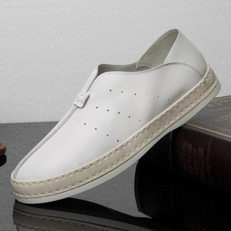 Leisure Shoes 2020 New Men Shoes Casual Breathable Leather Flat Fashion Zapatos Casuales Para Hombre De Cuero Mens Causal
Leisure Shoes 2020 New Men Shoes Casual Breathable Leather Flat Fashion Zapatos Casuales Para Hombre De Cuero Mens Causal