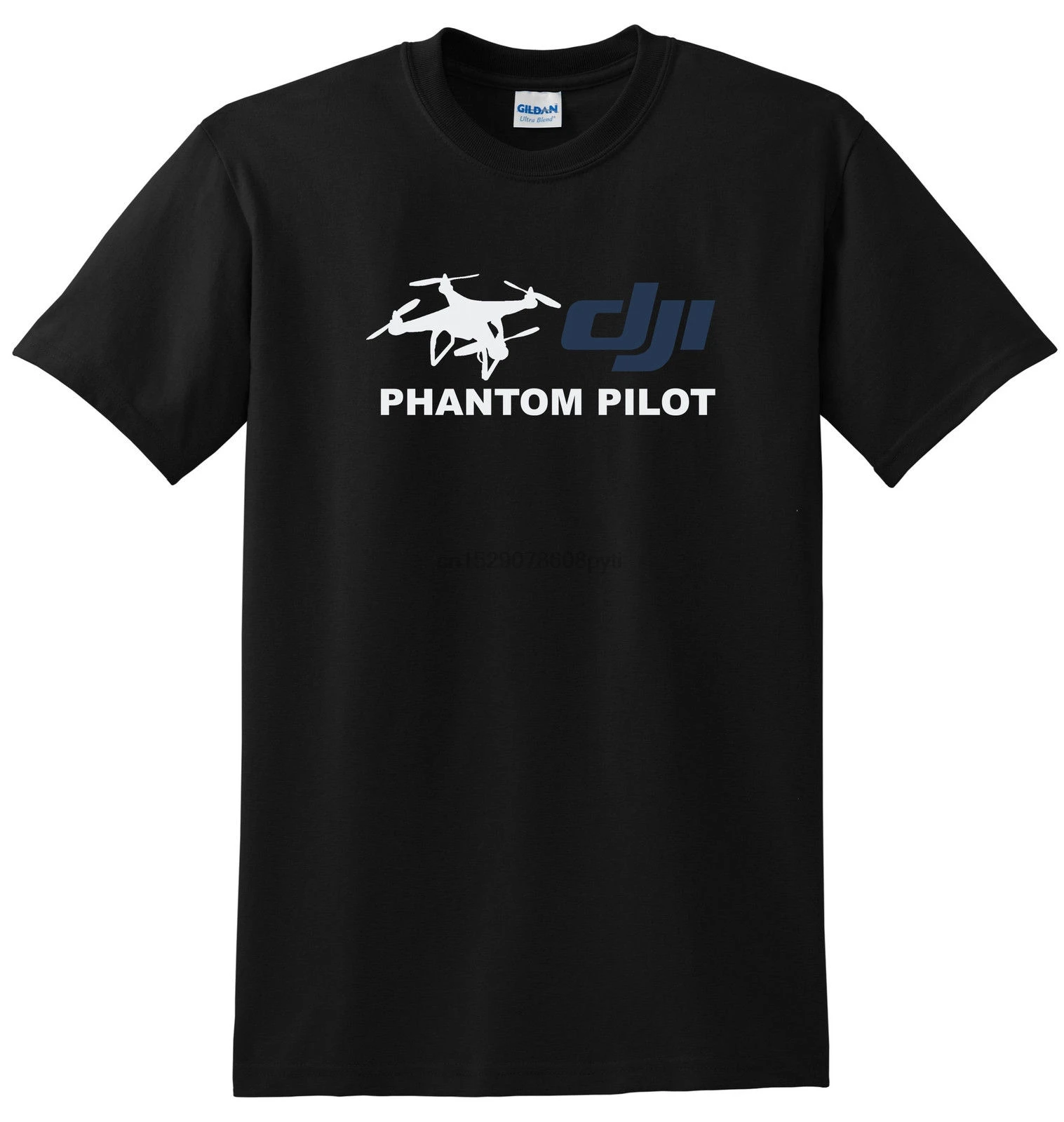Dji Phantom Pilot drone черная футболка крутая Повседневная мужская модная унисекс
