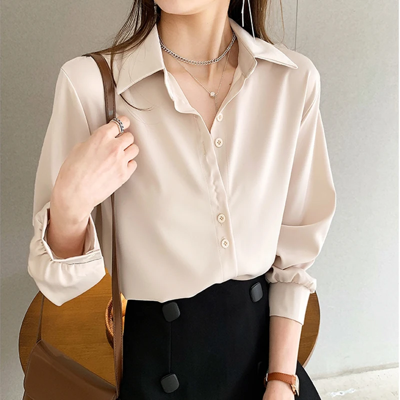 Spring Autumn 2022 Women Fashion Blouses S-4xl Female Clothes Loose Shirt Long Sleeve Chiffon Blouse Office Lady Feminine Blusas
Spring Autumn 2022 Women Fashion Blouses S-4xl Female Clothes Loose Shirt Long Sleeve Chiffon Blouse Office Lady Feminine Blusas