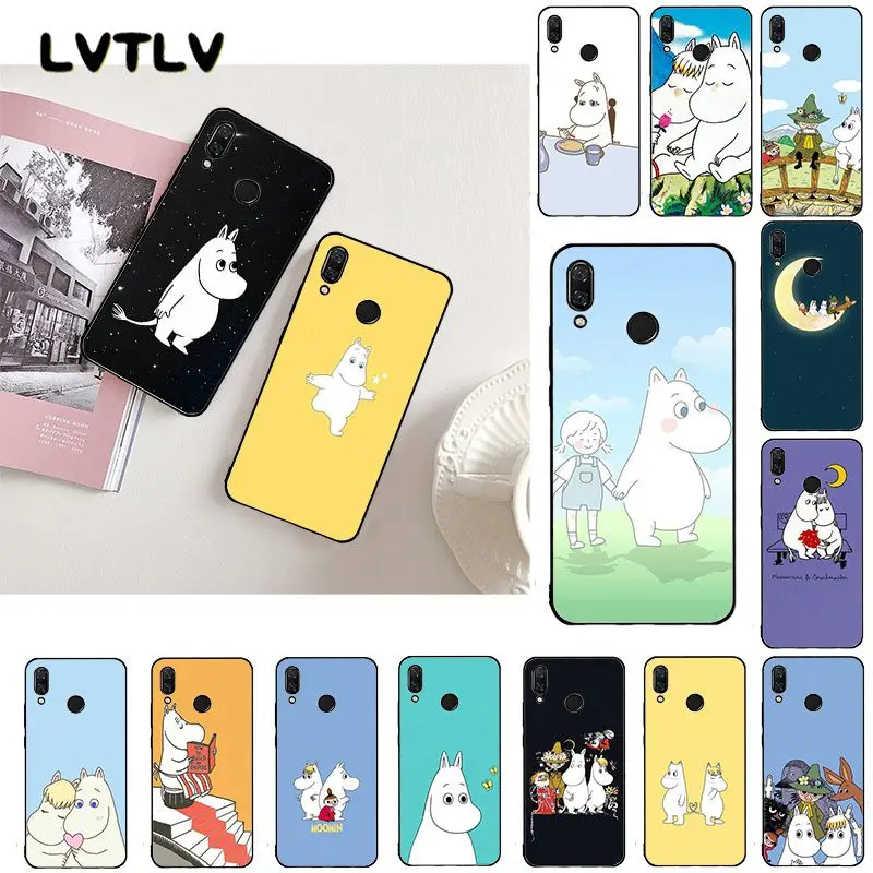 LVTLV с милым рисунком Муми Тролль Бегемот чехол для телефона Xiaomi Redmi4X 6A 7A чехлы