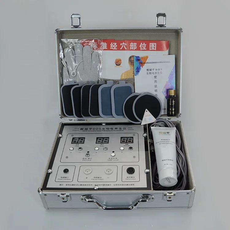 DDS bioelectric therapy electrotherapy bio-electric analyzer body massager machine
DDS bioelectric therapy electrotherapy bio-electric analyzer body massager machine