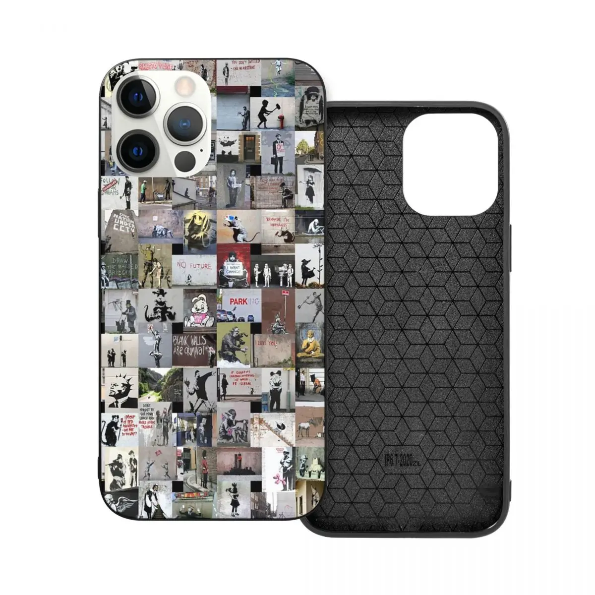 Banksy PC Glass TPU Phone Bumper for iPhone 13 12 11 Xs Xr X Pro Max Mini 7 8 Se2 Plus 6 6S
Banksy PC Glass TPU Phone Bumper for iPhone 13 12 11 Xs Xr X Pro Max Mini 7 8 Se2 Plus 6 6S