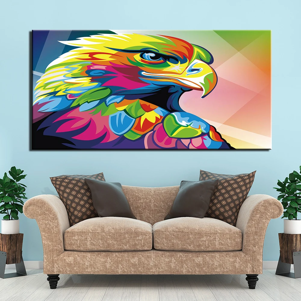 1 Panel Art Pictures HD Prints Canvas Wall Colorful Eagle Paintings Home Decor Living Room Posters Framework
1 Panel Art Pictures HD Prints Canvas Wall Colorful Eagle Paintings Home Decor Living Room Posters Framework