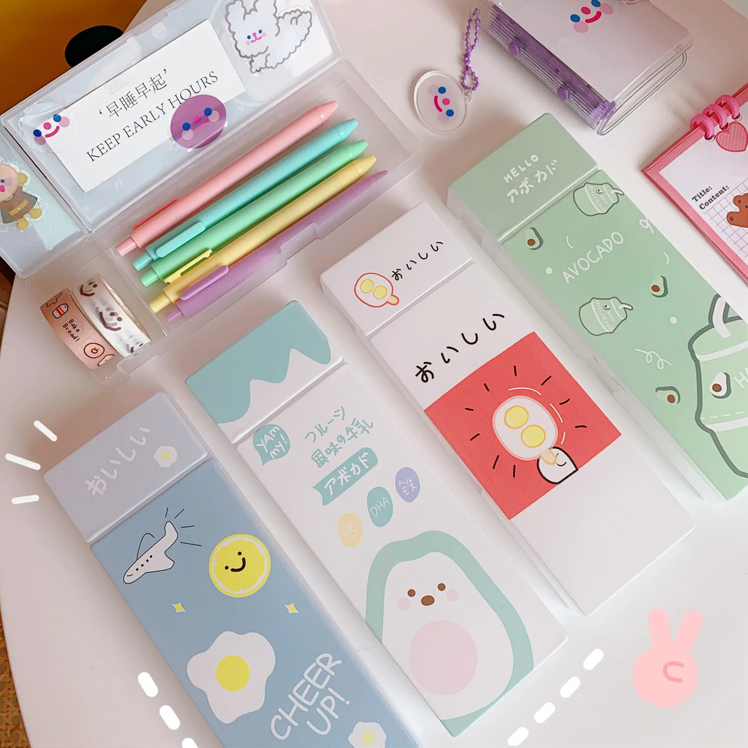 W&G Korea Frosted Pencil Case Creative Stationery Box Large-capacity Transparent Student Plastic Pencil Case Ins Pencil Box
W&G Korea Frosted Pencil Case Creative Stationery Box Large-capacity Transparent Student Plastic Pencil Case Ins Pencil Box