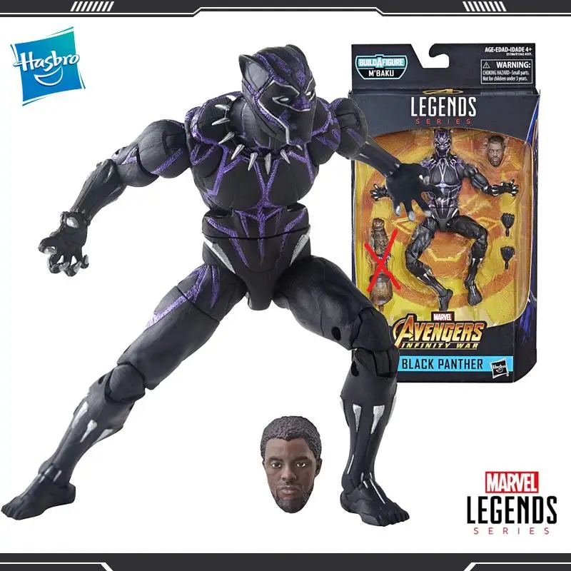 Экшн-фигурка «Черная Пантера», 6 дюймов, Hasbro, Marvel Legends, костюм м 'баку, ПВХ, Коллекционная модель, игрушка для детей, подарок
Экшн-фигурка «Черная Пантера», 6 дюймов, Hasbro, Marvel Legends, костюм м 'баку, ПВХ, Коллекционная модель, игрушка для детей, подарок