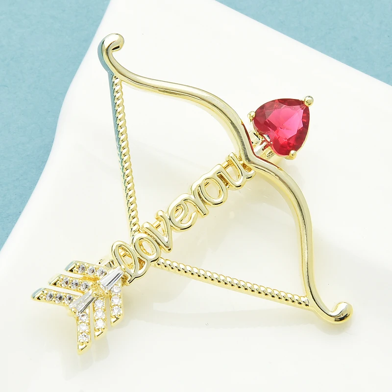 Wuli&baby Czech Rhrinestone Arrow Heart Brooches Women Men Love You Office Party Brooch Pins Gifts
Wuli&baby Czech Rhrinestone Arrow Heart Brooches Women Men Love You Office Party Brooch Pins Gifts