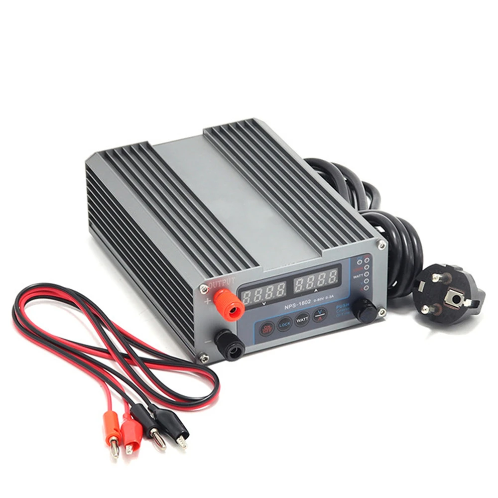 NPS-1602 0-60V/0-3A CPS-6003II Регулируемый Цифровой DC Питание переключение Питание с Выход кабель
NPS-1602 0-60V/0-3A CPS-6003II Регулируемый Цифровой DC Питание переключение Питание с Выход кабель