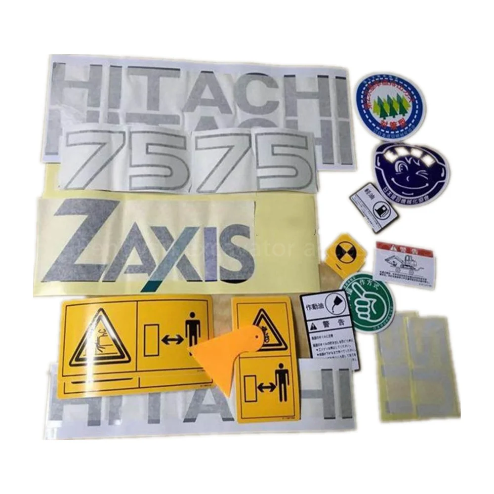 Автомобильная наклейка предупреждающие наклейки для Hitachi ZAX70-5G 75US 135US 225US 135UR 128 138UR