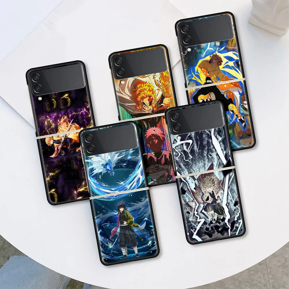 Cell Phone Housing For Samsung Galaxy Z Flip 3 5G Case Demon Slayer Anime Shell Luxury Cover ZFlip Black Hard PC Coque
Cell Phone Housing For Samsung Galaxy Z Flip 3 5G Case Demon Slayer Anime Shell Luxury Cover ZFlip Black Hard PC Coque