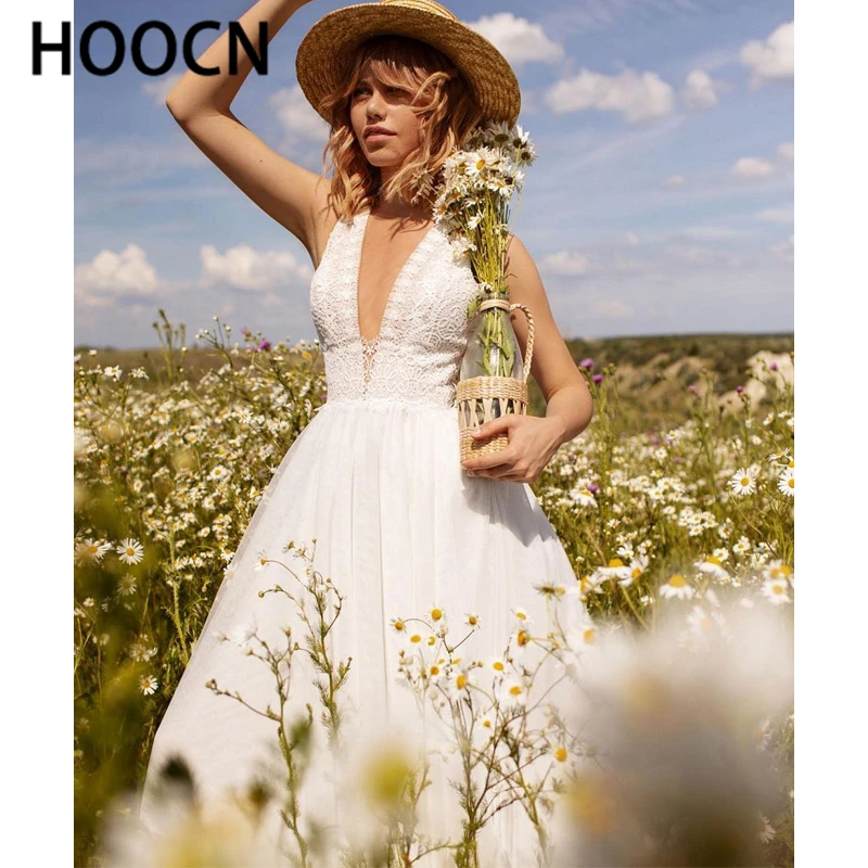 Простое свадебное платье HERBURNL с V-образным вырезом, Многоуровневое Тюлевое кружевное свадебное платье с аппликацией, цельнокроеное свадебн... 
Простое свадебное платье HERBURNL с V-образным вырезом, Многоуровневое Тюлевое кружевное свадебное платье с аппликацией, цельнокроеное свадебн...