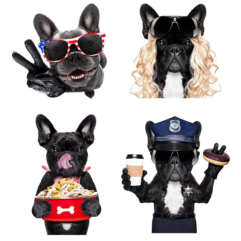 Bulldogs DIY Patches On Cloths Iron On Heat Transfer Printing Stickers For Clothes T-shirt Appliques Washable
Bulldogs DIY Patches On Cloths Iron On Heat Transfer Printing Stickers For Clothes T-shirt Appliques Washable