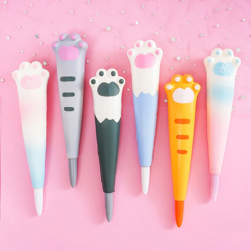 1pc Cartoon Cute Cat Claw Gel Pen Decompression Soft Sponge Girl Student Stationery 18 * 3.7cm
1pc Cartoon Cute Cat Claw Gel Pen Decompression Soft Sponge Girl Student Stationery 18 * 3.7cm