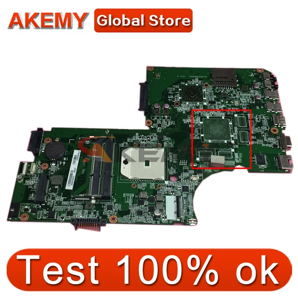 Материнская плата AKEMY для TOSHIBA Satellite S70 S75 DA0BD8MB8D0 A000237830, полностью протестированная, 100% работает 
Материнская плата AKEMY для TOSHIBA Satellite S70 S75 DA0BD8MB8D0 A000237830, полностью протестированная, 100% работает