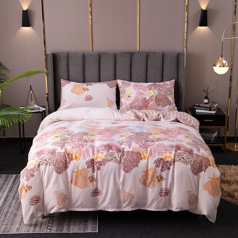 2021 Twill Disperse Printing Bedding Set Pink Warm Bedroom Bedclothes Western Style Full Size Bedding Set
2021 Twill Disperse Printing Bedding Set Pink Warm Bedroom Bedclothes Western Style Full Size Bedding Set
