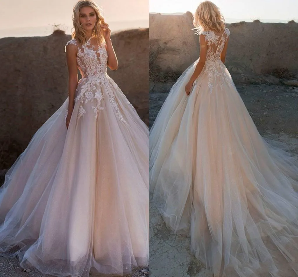 Wedding Dresses Bohemian Blush Pink Cheap Plus Size A Line Cap Sleeve Lace Appliqued Wedding Dress Bridal Gowns Vestido De Novia
Wedding Dresses Bohemian Blush Pink Cheap Plus Size A Line Cap Sleeve Lace Appliqued Wedding Dress Bridal Gowns Vestido De Novia