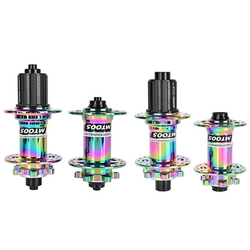 ARC 005 MTB Mountain Bike Hub 32 Holes Bicycle Hub NBK Bearing Hub Square Bike Hub QR Thru 11 Speed,Rainbow
ARC 005 MTB Mountain Bike Hub 32 Holes Bicycle Hub NBK Bearing Hub Square Bike Hub QR Thru 11 Speed,Rainbow
