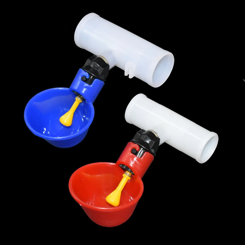 30 Set 20/25Mm Automatic Quail Drinker Chicken Waterer Bowl Straight Pipe With Yellow Nipple Farm Poultry Drinking Water System 
30 Set 20/25Mm Automatic Quail Drinker Chicken Waterer Bowl Straight Pipe With Yellow Nipple Farm Poultry Drinking Water System