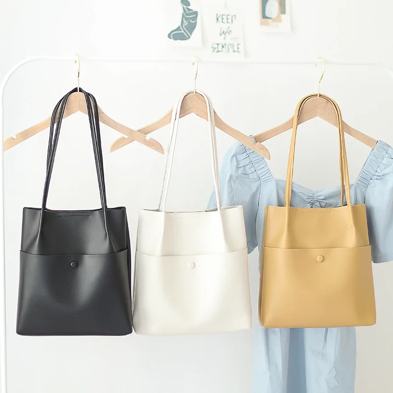 Women College Style Soft PU Leather Large Capacity Shoulder Bag 2021 Summer New Korean Art Casual Commute Handbag 017
Women College Style Soft PU Leather Large Capacity Shoulder Bag 2021 Summer New Korean Art Casual Commute Handbag 017