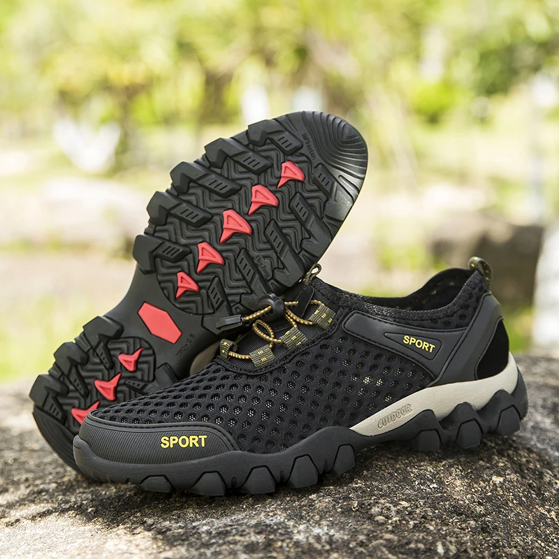 Summer Breathable Men Hiking Shoes Wearable Trekking Sneakers Mountain Climbing Shoes Water Sports Fishing Upstream Aqua Shoes
Summer Breathable Men Hiking Shoes Wearable Trekking Sneakers Mountain Climbing Shoes Water Sports Fishing Upstream Aqua Shoes
