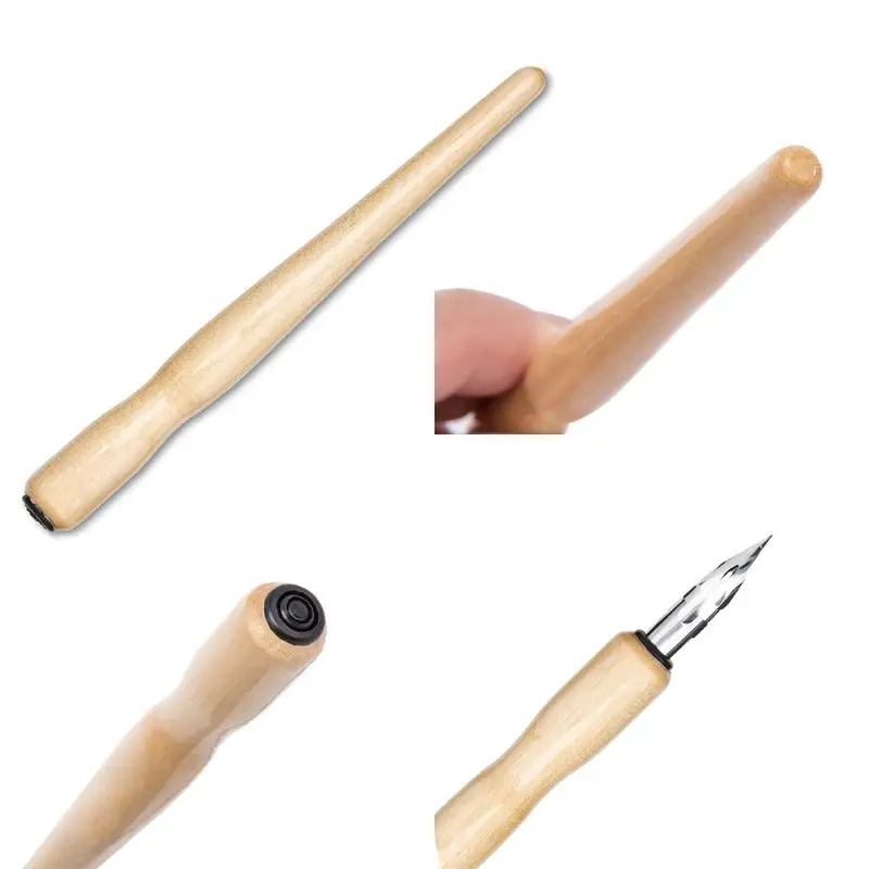Manga Dip Pen Set Comic Pro Drawing Kit 3 Nibs Wood Holder Ink Calligraphy Tools U4LD
Manga Dip Pen Set Comic Pro Drawing Kit 3 Nibs Wood Holder Ink Calligraphy Tools U4LD