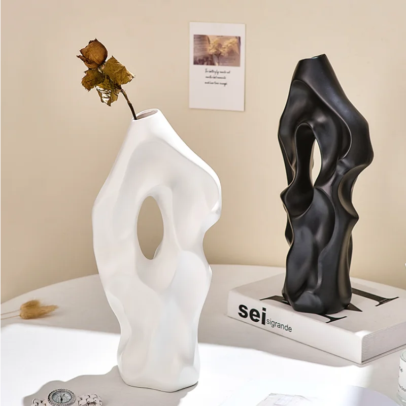 Скандинавская креативная абстрактная ваза, современное искусство, керамические украшения с цветами, для гостиной, ТВ, кабинета, модель, укр...
Скандинавская креативная абстрактная ваза, современное искусство, керамические украшения с цветами, для гостиной, ТВ, кабинета, модель, укр...