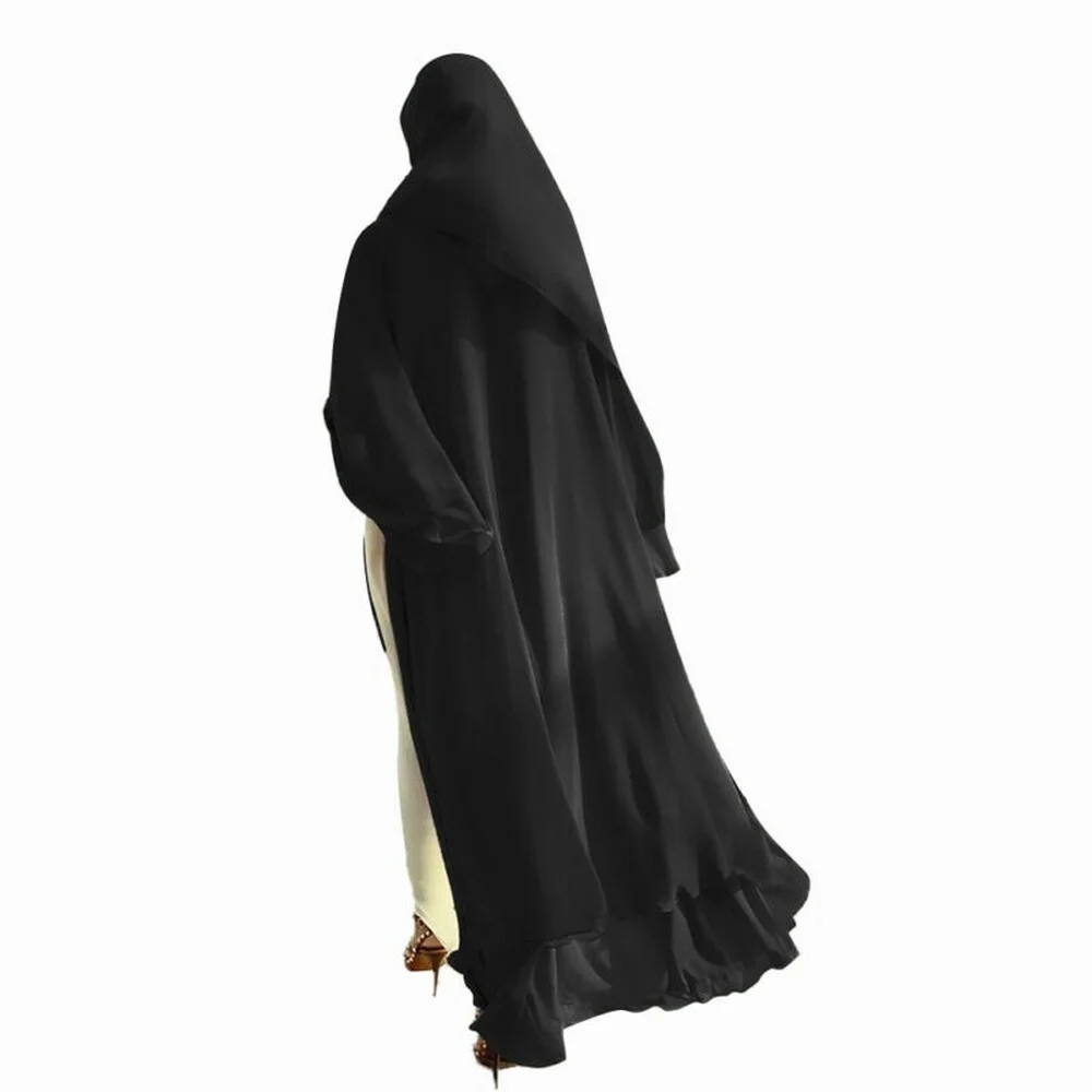 Women Long Sleeve Islamic Cardigan Muslim Kaftan Dubai Long Robe Open Maxi Dress
Women Long Sleeve Islamic Cardigan Muslim Kaftan Dubai Long Robe Open Maxi Dress